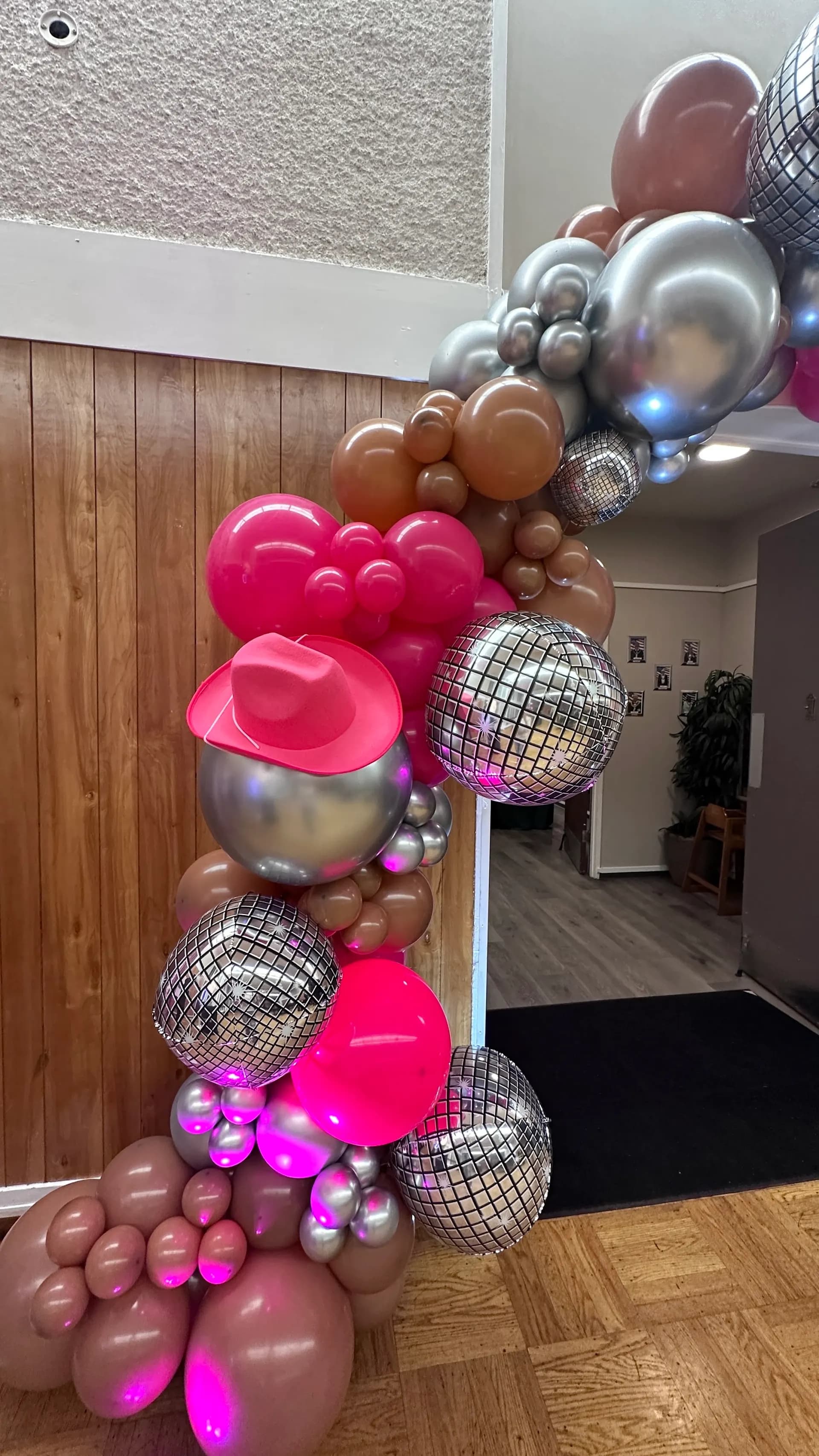 Themed balloon installation produced by Balloon Décor for a corporate client in California, view 3.