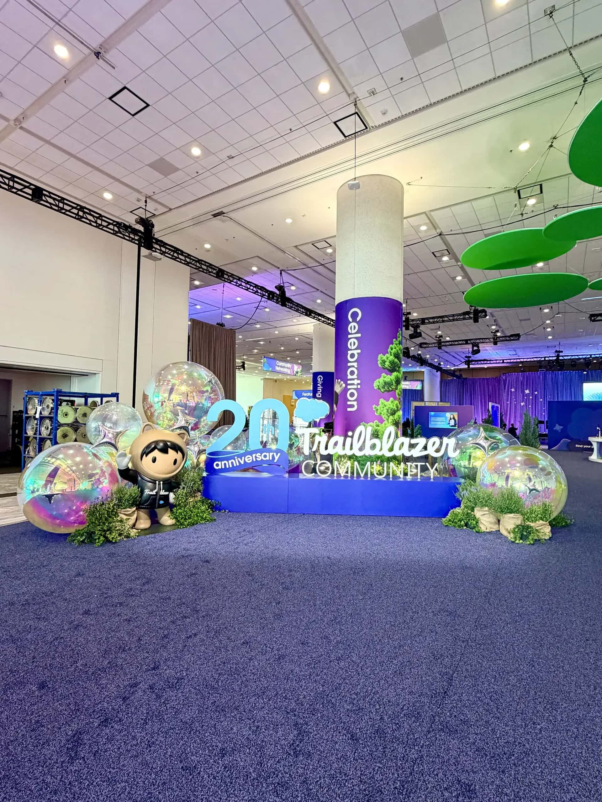 Large-scale corporate balloon installation by Balloon Décor in San Francisco